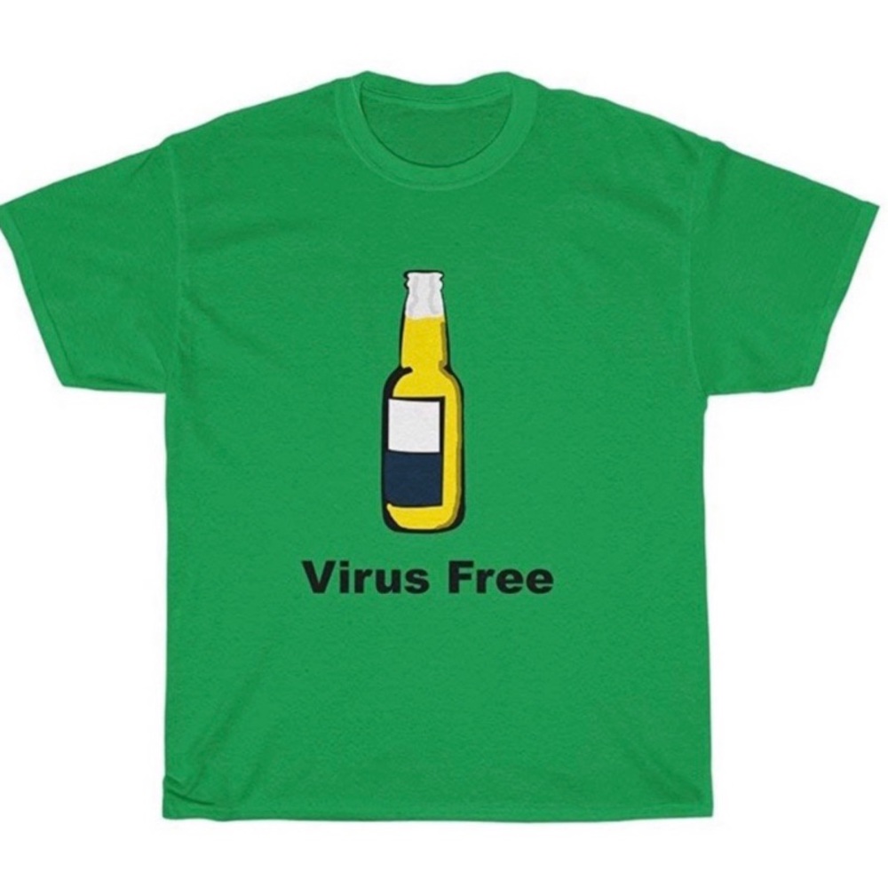 BRAND NEW “CORONA VIRUS FREE” TEE